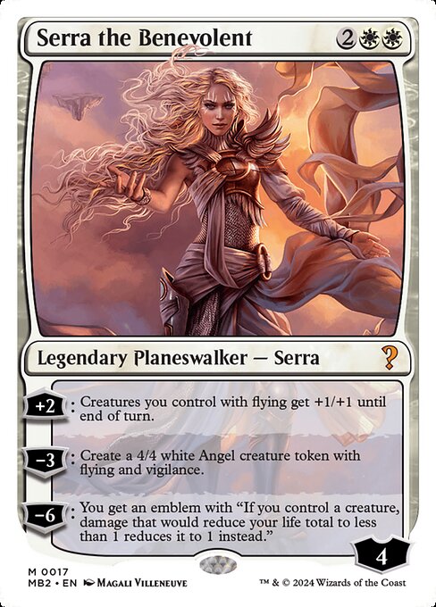 Serra the Benevolent (17) [Mystery Booster 2]