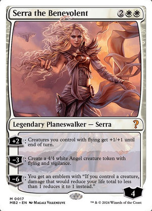 Serra the Benevolent (17) [Mystery Booster 2]