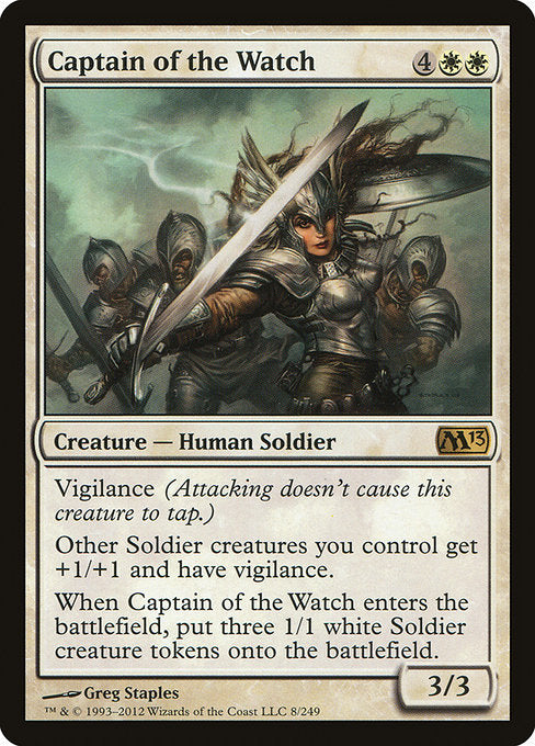 Captain of the Watch (8) [Magic 2013]