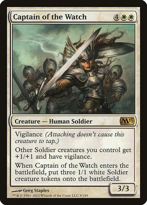 Captain of the Watch (8) [Magic 2013]