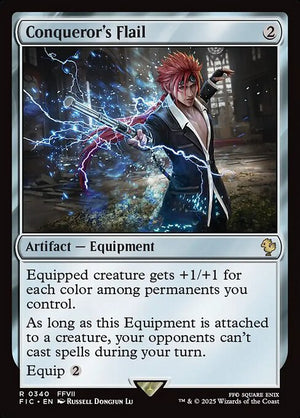Conqueror's Flail (340) [Final Fantasy Commander]