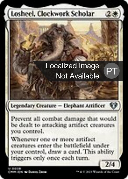 Losheel, Clockwork Scholar (38) [Commander Masters]
