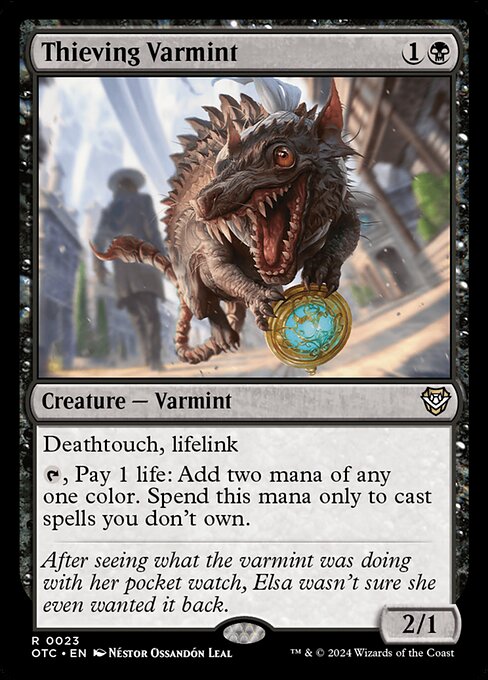 Thieving Varmint (23) [Outlaws of Thunder Junction Commander]