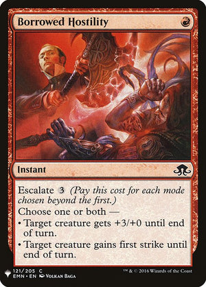 Borrowed Hostility (EMN-121) [The List]