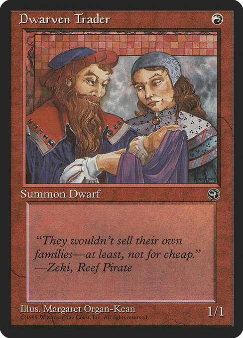 Dwarven Trader (72b) [Homelands]