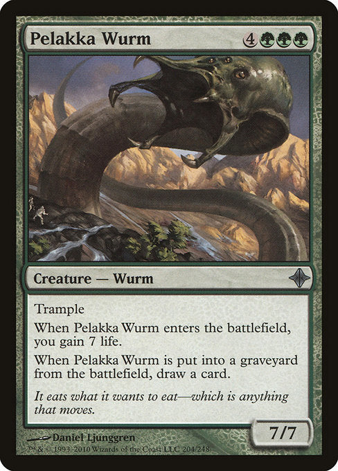 Pelakka Wurm (204) [Rise of the Eldrazi]
