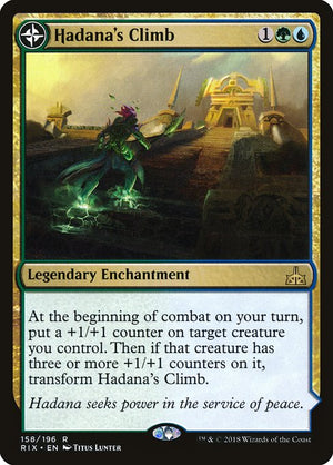 Hadana's Climb // Winged Temple of Orazca (158) [Rivals of Ixalan]