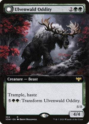 Ulvenwald Oddity // Ulvenwald Behemoth (394) [Innistrad: Crimson Vow] [Extended Art]