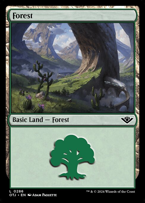 Forest (286) [Outlaws of Thunder Junction]