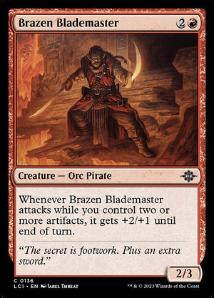 Brazen Blademaster (136) [The Lost Caverns of Ixalan]