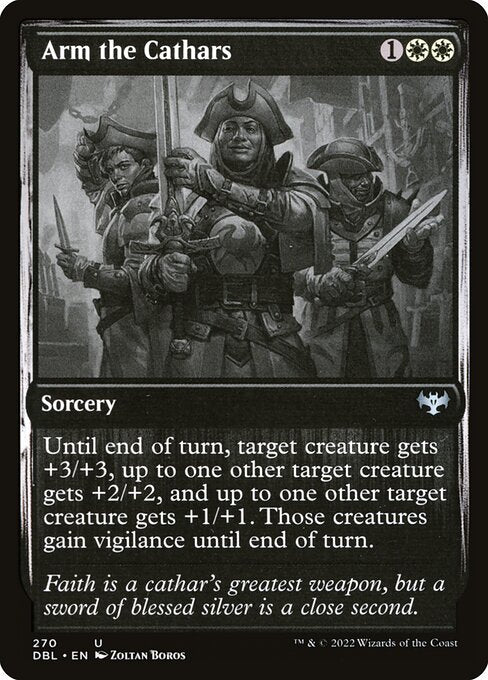 Arm the Cathars (270) [Innistrad: Double Feature]