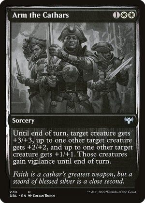 Arm the Cathars (270) [Innistrad: Double Feature]