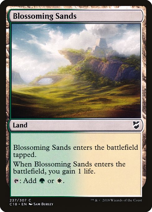 Blossoming Sands (237) [Commander 2018]