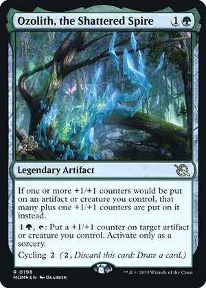 Ozolith, the Shattered Spire (198s) [March of the Machine Promos]