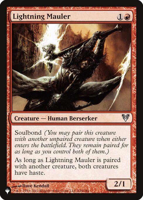 Lightning Mauler (AVR-144) [The List]