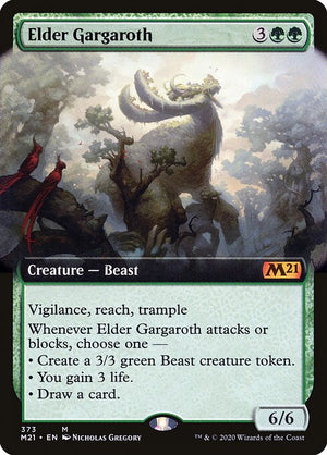Elder Gargaroth (373) [Core Set 2021] [Extended Art]