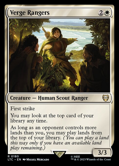 Verge Rangers (180) [Tales of Middle-earth Commander]