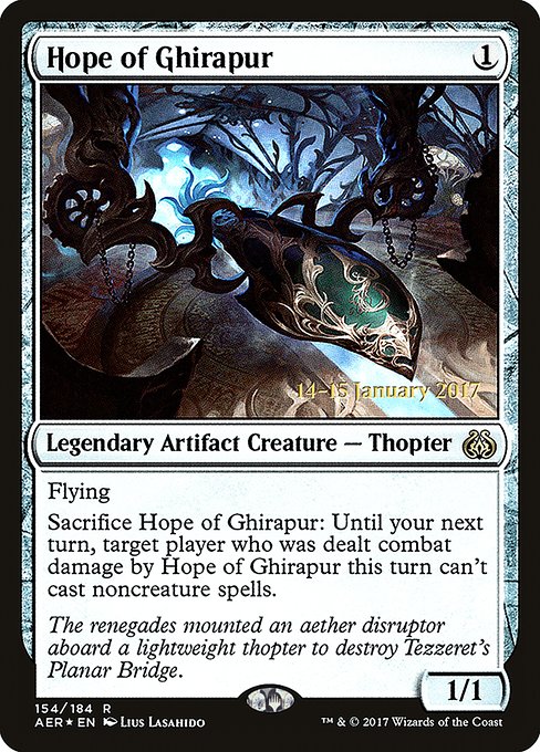 Hope of Ghirapur (154s) [Aether Revolt Promos]