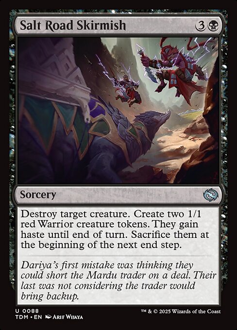 Salt Road Skirmish (88) [Tarkir: Dragonstorm]