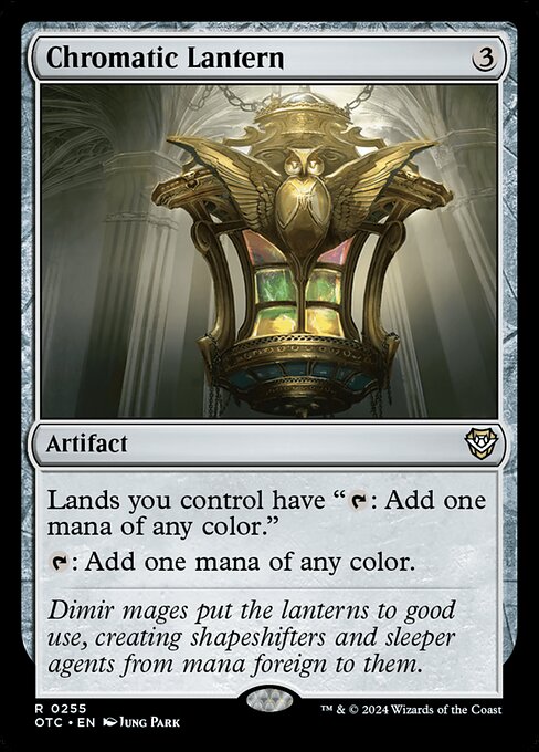 Chromatic Lantern (255) [Outlaws of Thunder Junction Commander]