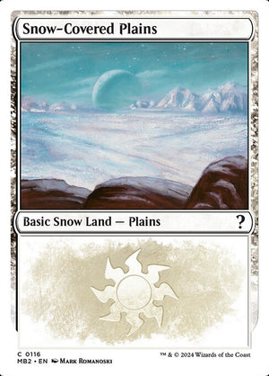 Snow-Covered Plains (116) [Mystery Booster 2]
