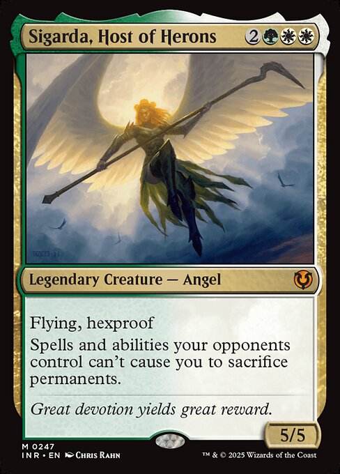 Sigarda, Host of Herons (247) [Innistrad Remastered]