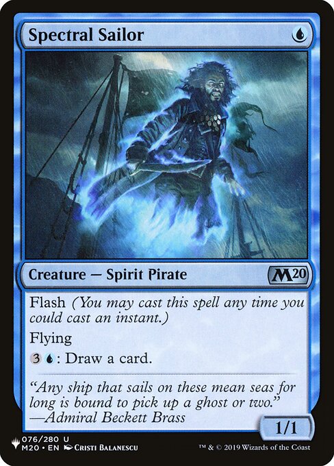 Spectral Sailor (M20-76) [The List]