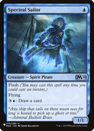 Spectral Sailor (M20-76) [The List]