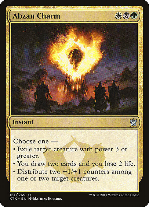 Abzan Charm (161) [Khans of Tarkir]