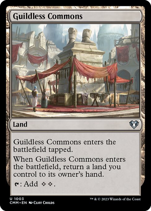 Guildless Commons (1003) [Commander Masters]