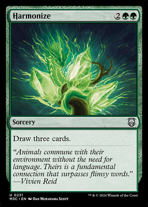 Harmonize (231) [Modern Horizons 3 Commander]