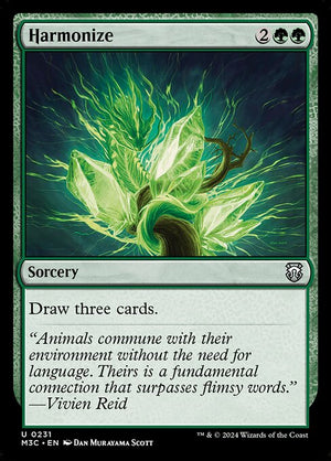 Harmonize (231) [Modern Horizons 3 Commander]