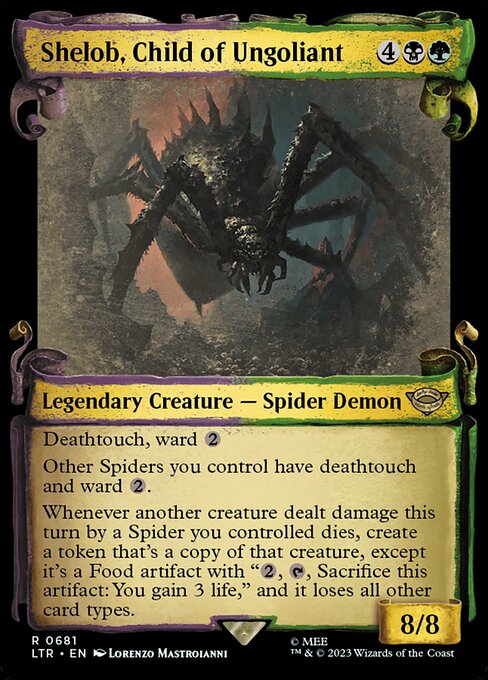 Shelob, Child of Ungoliant (681) [The Lord of the Rings: Tales of Middle-earth] [Showcase]