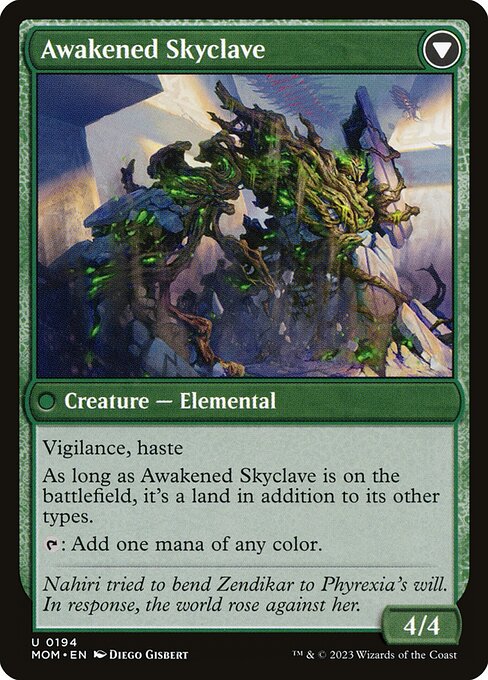 Invasion of Zendikar // Awakened Skyclave (194) [March of the Machine] Reverse