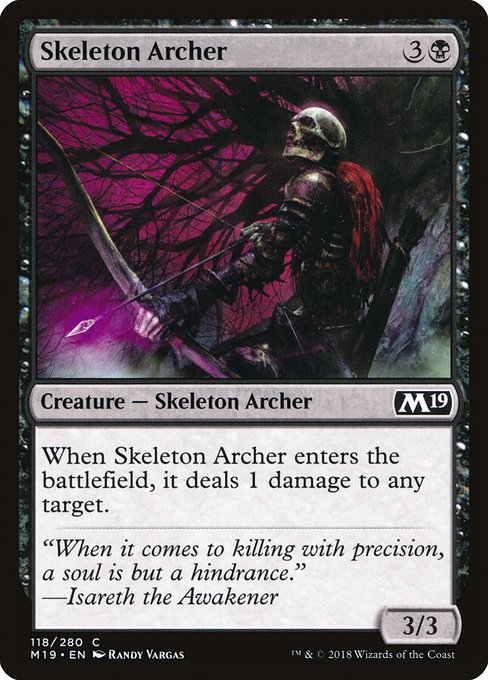 Skeleton Archer (118) [Core Set 2019]