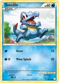 Totodile (86/123) [HeartGold SoulSilver]