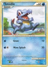 Totodile (#1) (1/30) [HGSS Trainer Kit Gyarados and Raichu]