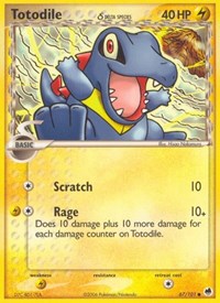 Totodile (Delta Species) (67/101) [Dragon Frontiers]