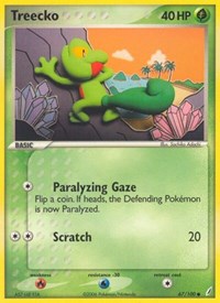 Treecko (67/100) [Crystal Guardians]