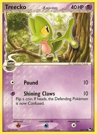 Treecko (Delta Species) (015/017) [POP Series 4]