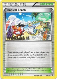 Tropical Beach - BW28 (Worlds 11) (BW28) [Black and White Promos]