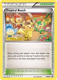Tropical Beach - BW50 (Worlds 12) (BW50) [Black and White Promos]