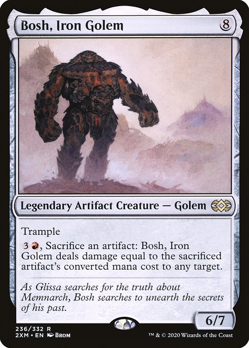 Bosh, Iron Golem (236) [Double Masters]