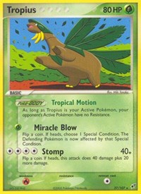 Tropius (27/107) [Deoxys]