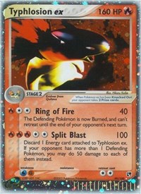 Typhlosion ex (99/100) [Sandstorm]