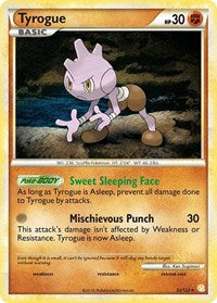 Tyrogue (33/123) [HeartGold SoulSilver]