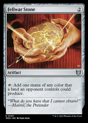 Fellwar Stone (147) [Wilds of Eldraine Commander]
