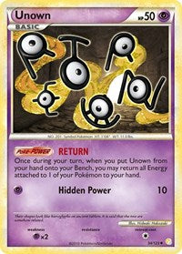 Unown (54) (54/123) [HeartGold SoulSilver]