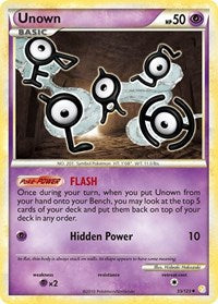 Unown (55) (55/123) [HeartGold SoulSilver]