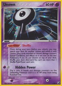 Unown (L) (L/28) [Unseen Forces]